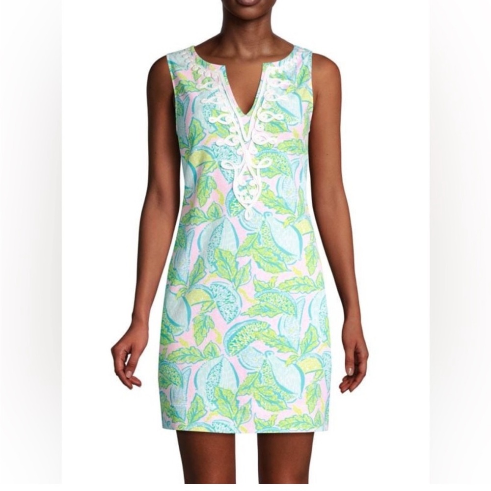 LILLY PULITZER Harper Shift Dress Vitamin Sea